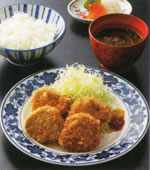 ＜日本料理 松楽＞ヒレカツ定食